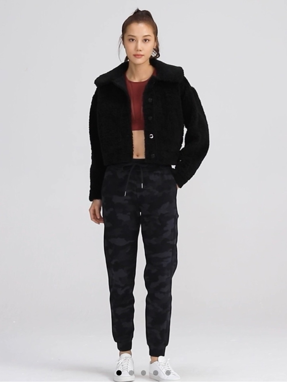 Lululemon Textured Fleece Button Jacket Sz 8 Women’s
(Sep A-1)